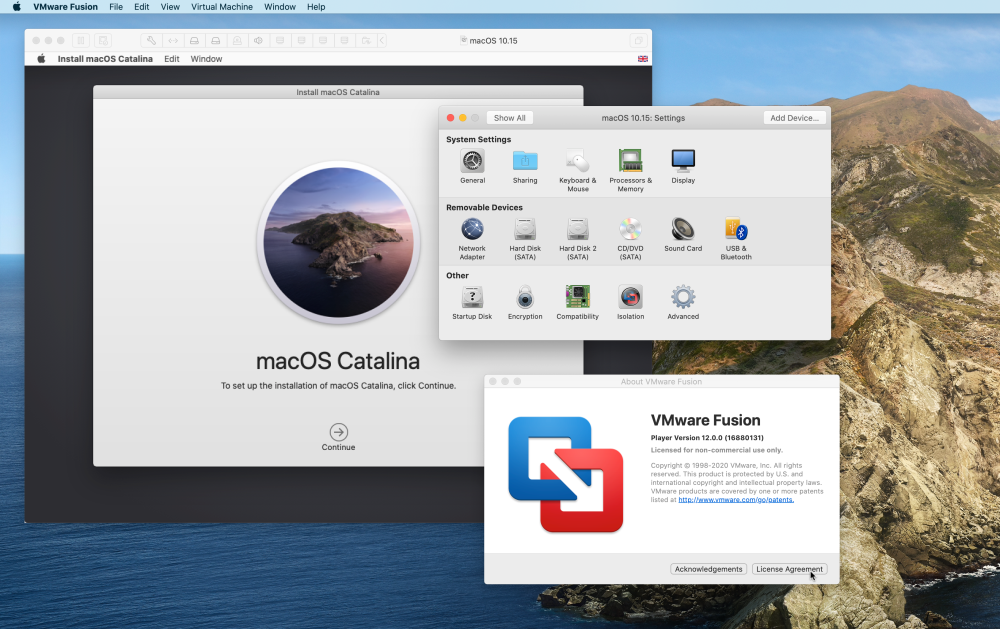 vmware virtual machine free for mac